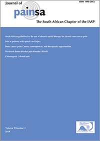 The Journal of Pain SA